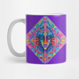 New World Gods (19) - Mesoamerican Inspired Psychedelic Art Mug